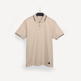 Mens Polo - Oatmeal